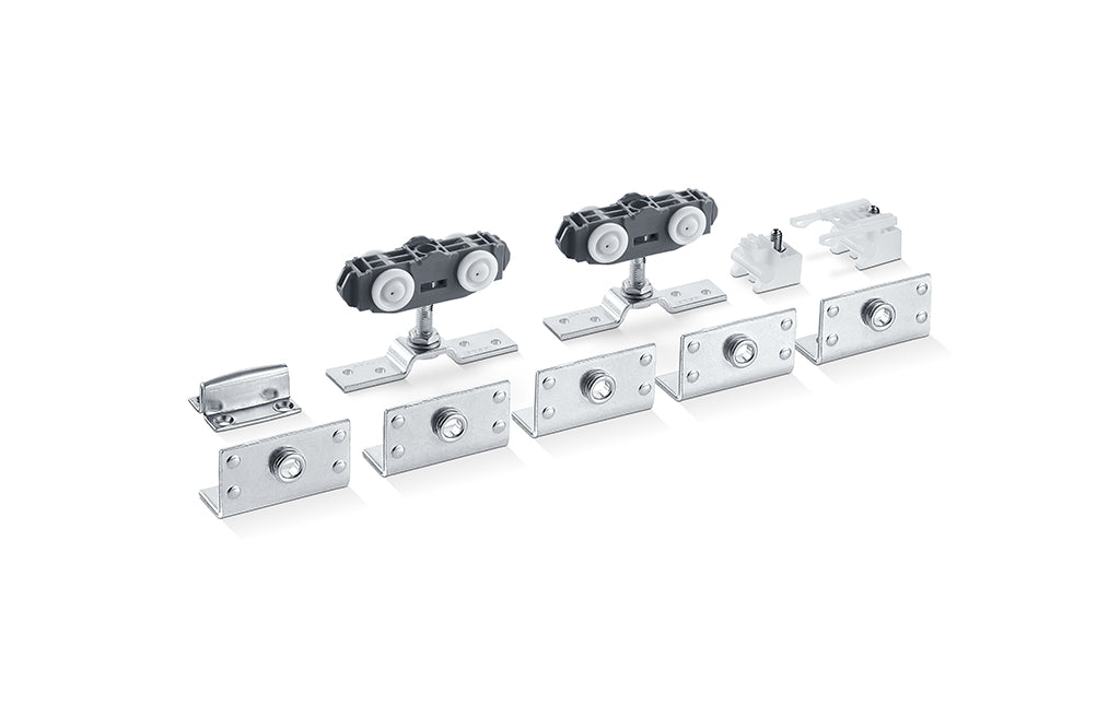 GEZE accessory set basic components Rollan 80 NT for sash widths from 1100 to 1500 mm L=2800 mm