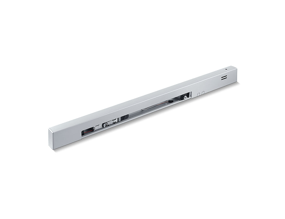 GEZE R slide rail TS 5000 without locking device, similar to stainless steel